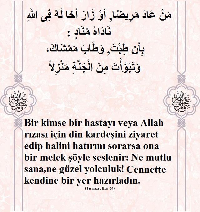 Hasta Arkadaşınıza Moral Vermekte Fayda Vardır
