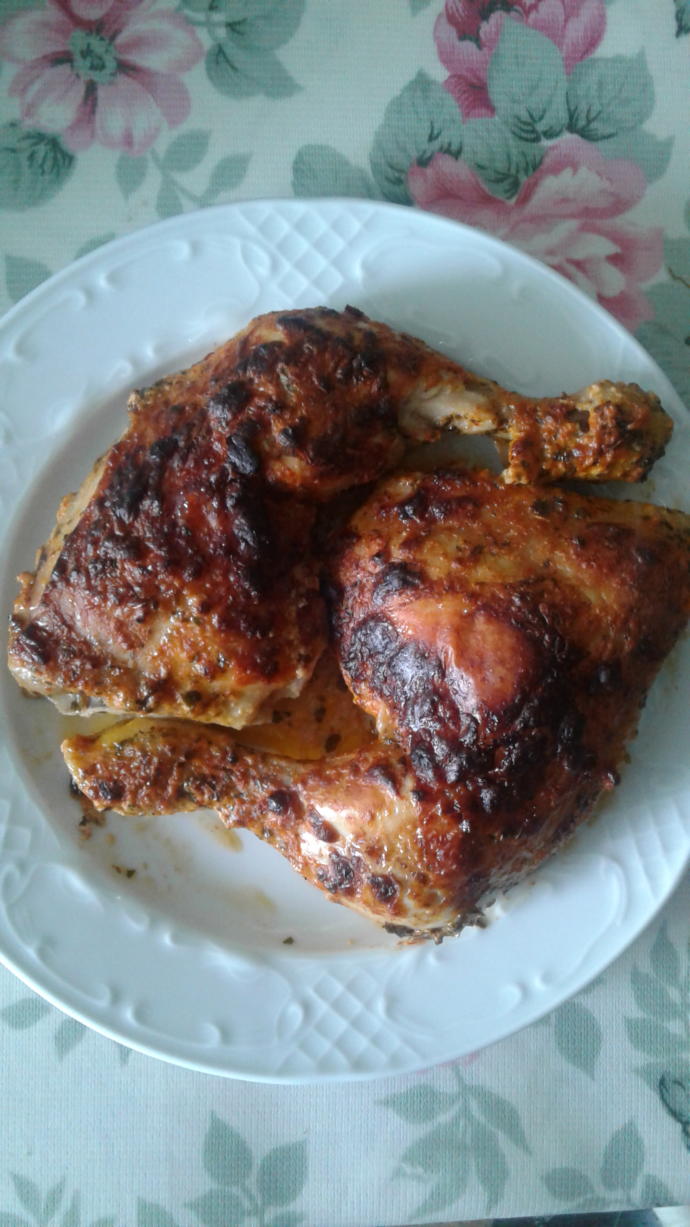 Fırında Soslu Tavuk