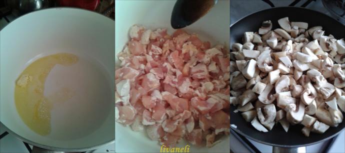 Mutfakta Erkek Var: Sütte Mantarlı, Tavuklu Makarna 🍜