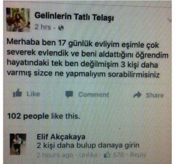 Gelinlerin Tatlı Telaşı Sayfasının "Sebebi Neydi ki" Diye Düşündüren, Beyin Yakan Paylaşımları