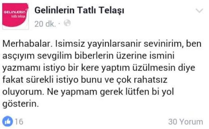 Gelinlerin Tatlı Telaşı Sayfasının "Sebebi Neydi ki" Diye Düşündüren, Beyin Yakan Paylaşımları