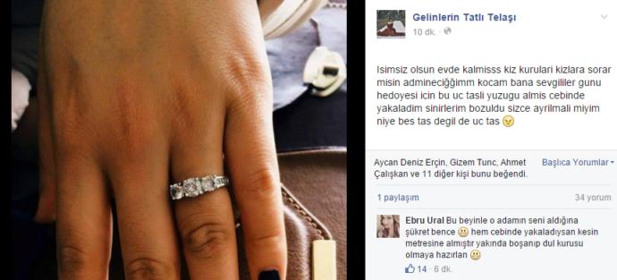 Gelinlerin Tatlı Telaşı Sayfasının "Sebebi Neydi ki" Diye Düşündüren, Beyin Yakan Paylaşımları
