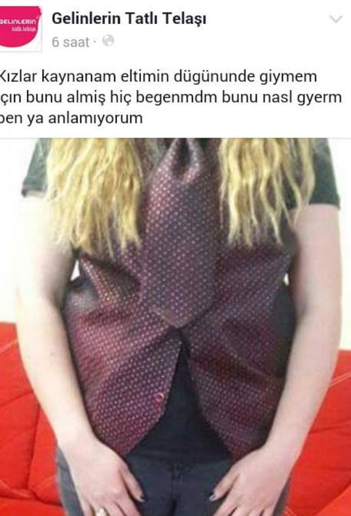 Gelinlerin Tatlı Telaşı Sayfasının "Sebebi Neydi ki" Diye Düşündüren, Beyin Yakan Paylaşımları