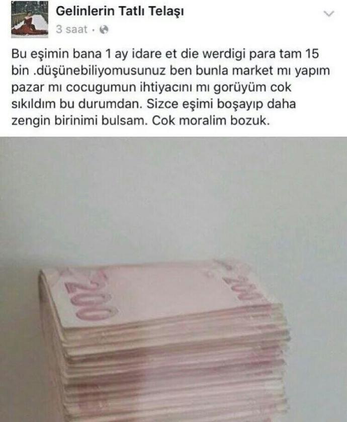 Gelinlerin Tatlı Telaşı Sayfasının "Sebebi Neydi ki" Diye Düşündüren, Beyin Yakan Paylaşımları