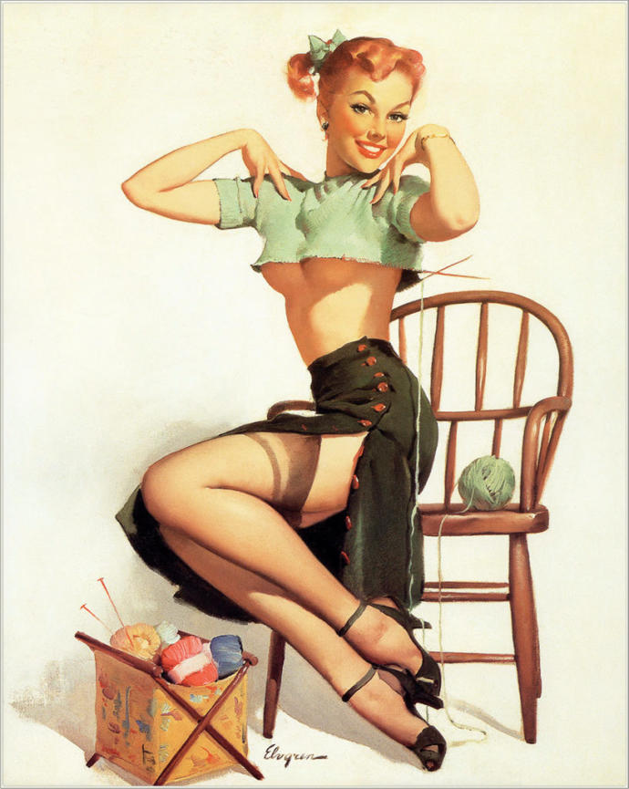 Bir Zamanların Seks Sembolleri: Pin-up Girl!