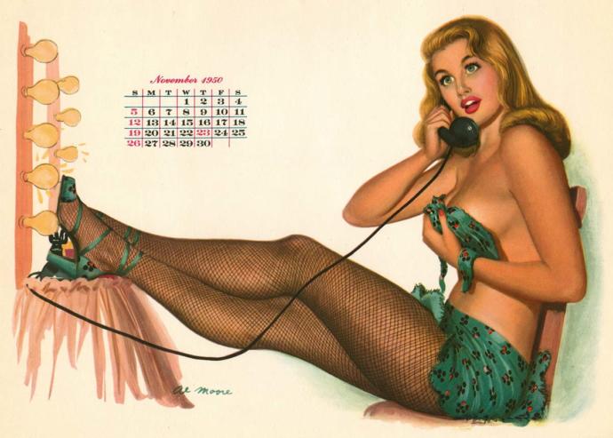 Bir Zamanların Seks Sembolleri: Pin-up Girl!
