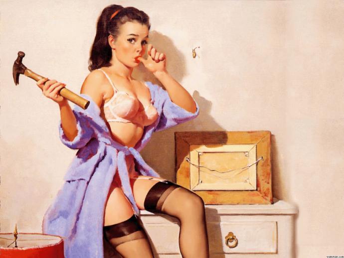 Bir Zamanların Seks Sembolleri: Pin-up Girl!
