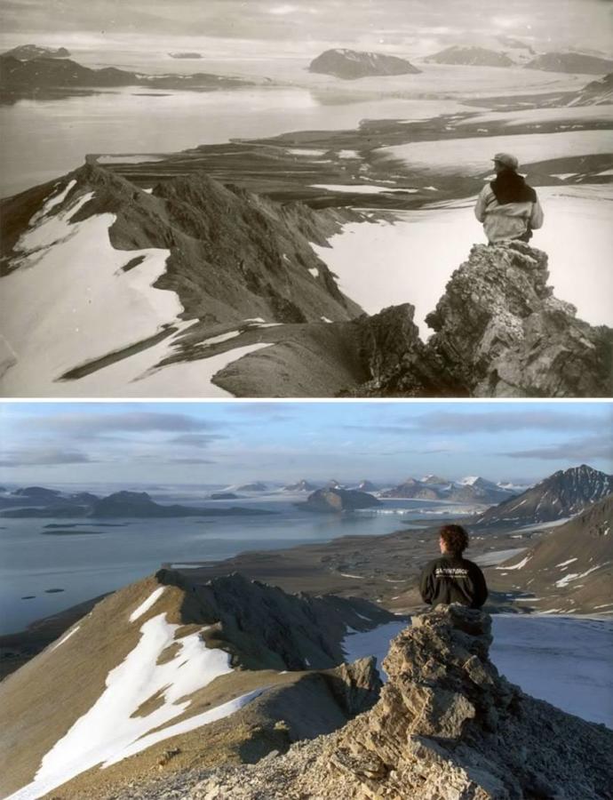 Fotoğraflarla İklim Değişikliğinin Son 100 Yıldaki Etkileri