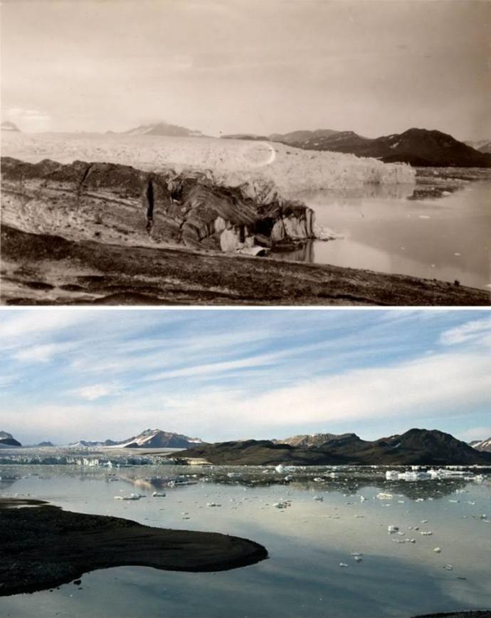 Fotoğraflarla İklim Değişikliğinin Son 100 Yıldaki Etkileri