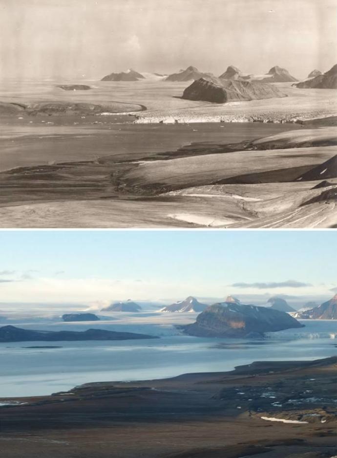 Fotoğraflarla İklim Değişikliğinin Son 100 Yıldaki Etkileri