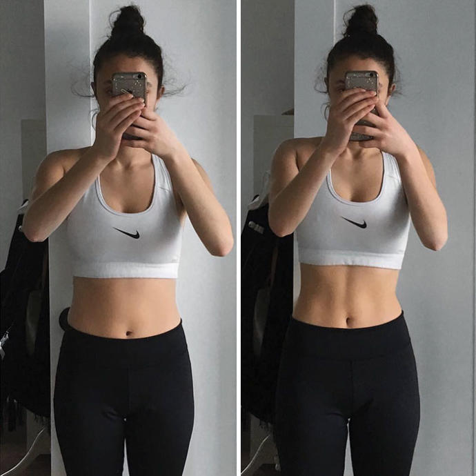 3 Saniyede Fotoğraflarda Fit Görünmenin Yolları!