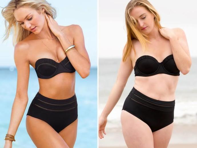 Victoria's Secret Mayolarını Sıradan Kadınlar Giyse Nasıl Görünürdü?