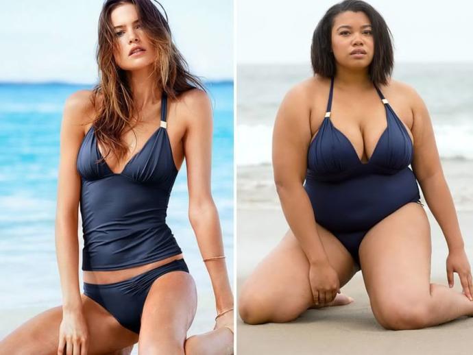 Victoria's Secret Mayolarını Sıradan Kadınlar Giyse Nasıl Görünürdü?
