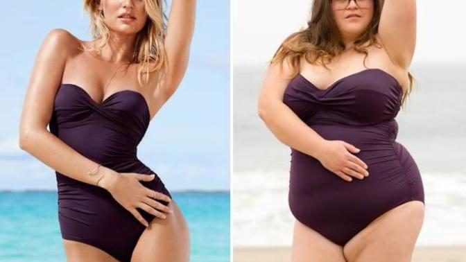Victoria's Secret Mayolarını Sıradan Kadınlar Giyse Nasıl Görünürdü?