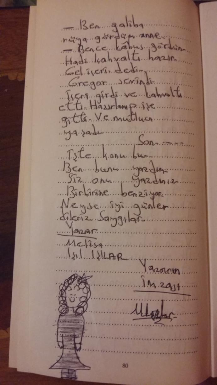 Kafka'yı Dönüşümü Yazdığına Pişman Edecek Bir Öykü