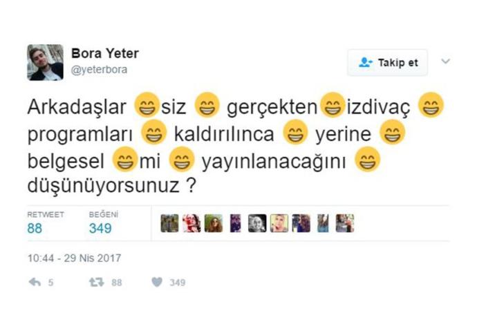 İzdivaç Programları Hakkında Twitter'da Güldüren Paylaşımlar!