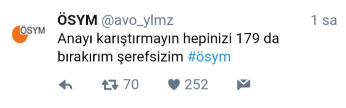 Yüzünüzü Güldürecek ÖSYM Tweetleri