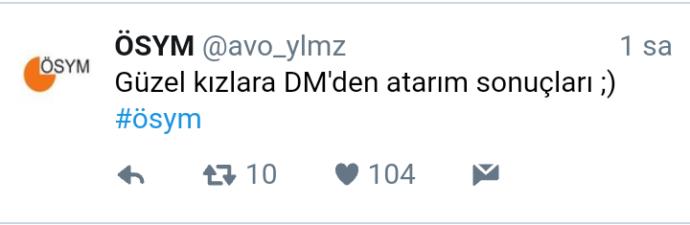 Yüzünüzü Güldürecek ÖSYM Tweetleri