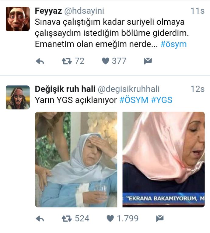 Yüzünüzü Güldürecek ÖSYM Tweetleri