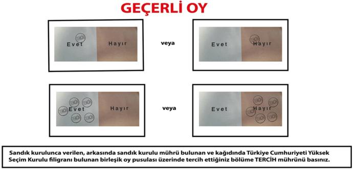 Referandum 2017'de Nasıl Oy Kullanılır?