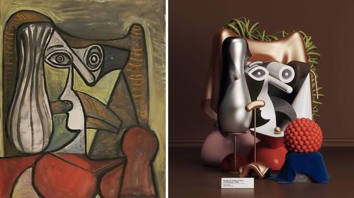 Pablo Picasso'nun Tabloları Teknolojiyle Yeniden Can Buldu