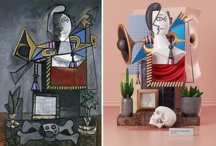 Pablo Picasso'nun Tabloları Teknolojiyle Yeniden Can Buldu