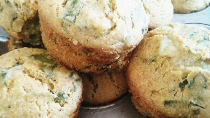Yepyeni Bir Lezzet: Pırasalı Mısır Unlu Muffinler
