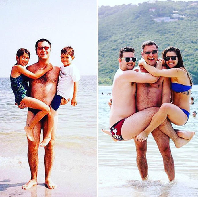 Çocukluk Fotoğraflarınızı Saklamanıza Neden Olacak, Yıllar Sonra Yeniden Canlandırılmış Fotoğraflar!