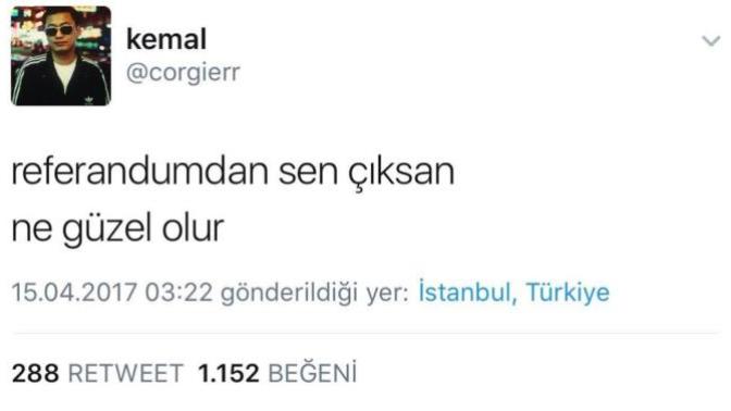 Referandumdan Geriye Kalan Mizah Dolu 18 Tweet