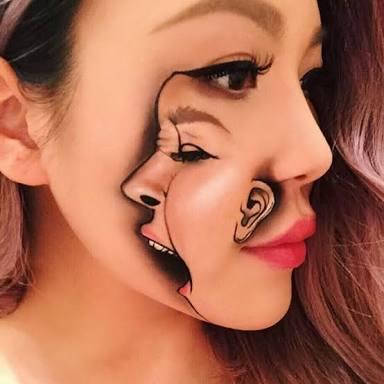 Yaptığı Optik İllüzyon Makyajlarıyla Herkesi Büyülen Sanatçı: Mimi Choi!