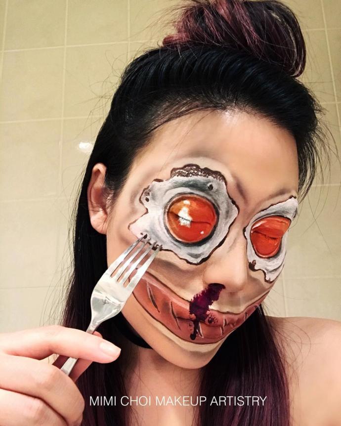 Yaptığı Optik İllüzyon Makyajlarıyla Herkesi Büyülen Sanatçı: Mimi Choi!