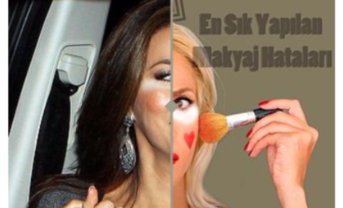 Görmeye Bile Tahammül Edemezken Sık Sık Karşımıza Çıkan Makyaj Hataları!