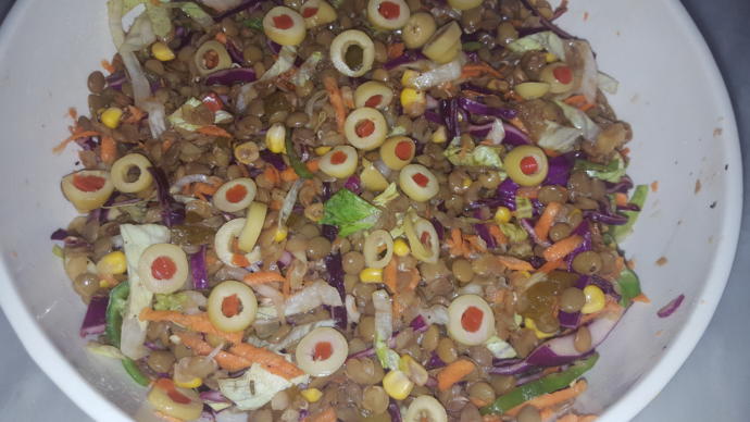 Metabolizma Dostu! Yeşil Mercimek Salatası