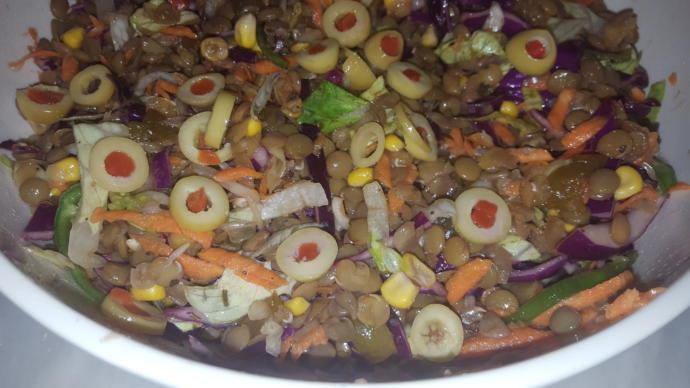 Metabolizma Dostu! Yeşil Mercimek Salatası