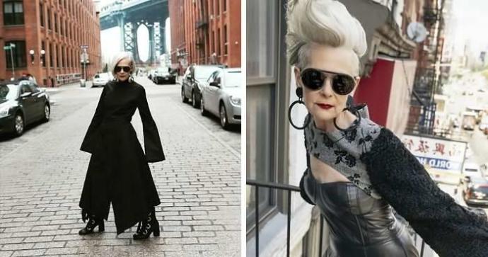 Gazetecilerin Hatası Yüzünden 63 Yaşında Moda İkonu Olan Kadın