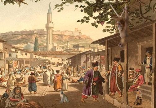 ''Hayvandan Asker Olur Mu Hiç?'' Demeyin, İşte Osmanlı Devleti'nde Gözcü Olarak Kullanılan Maymunlar