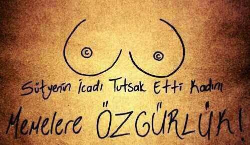 Sütyenleri Çıkarıyoruz, Özgürlük!