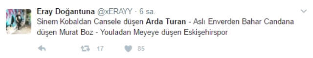 Kısmetse Olur Cansel'e Yürüyen Arda Turan'a Mesaj: Yürümediği Bir Kız Kulesi Kaldı!