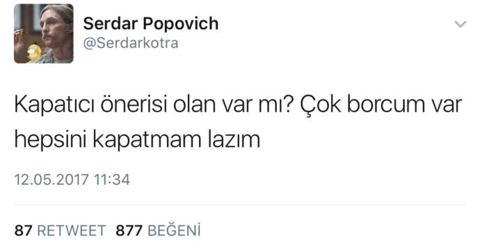Twitter'dan Mizah Alarmı 'Kapatıcı Önerisi Olan Var Mı?'