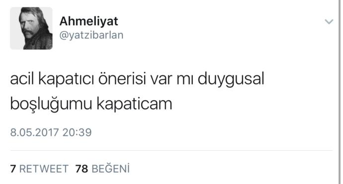 Twitter'dan Mizah Alarmı 'Kapatıcı Önerisi Olan Var Mı?'