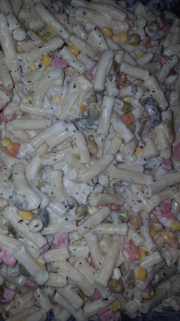 Makarnanın En Verimli Hali Makarna Salatası