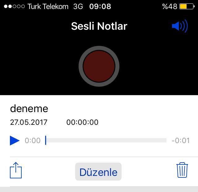 iPhone'da Ses Kaydı Linki Alabilmek İçin Yapılması Gerekenler!