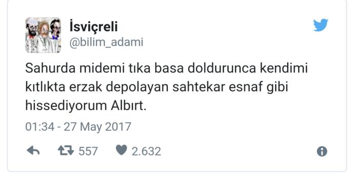 Ramazan ve Oruç Hakkında Güldürürken Düşündüren Birbirinden Komik 8 Tweet!