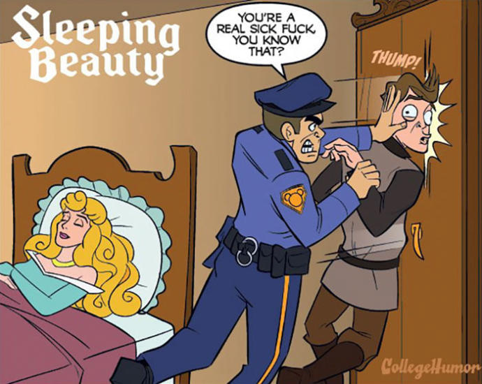 Disney Masallarında Polis Memurları da Olsaydı Vaziyet Nasıl Olurdu?