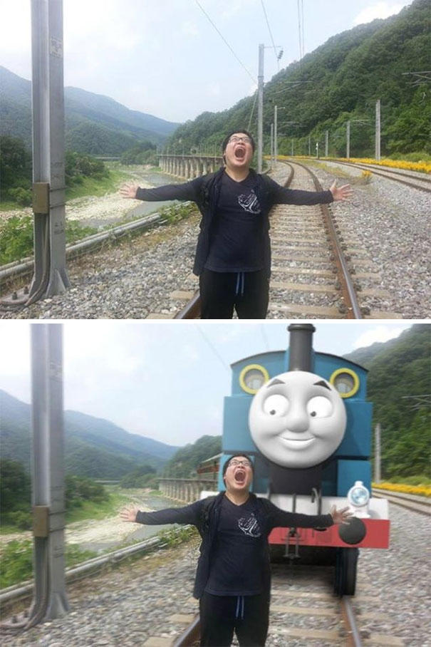 Photoshop ile Trolleme Üzerine Master Yapan Fırlama Koreli
