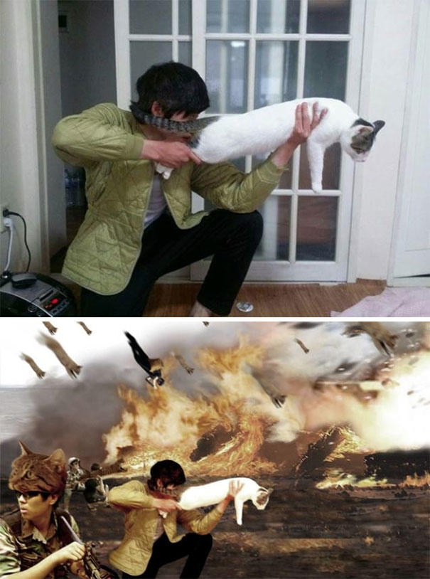 Photoshop ile Trolleme Üzerine Master Yapan Fırlama Koreli