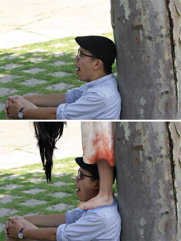 Photoshop ile Trolleme Üzerine Master Yapan Fırlama Koreli