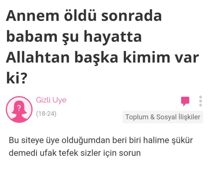 KizlarSoruyor Ailesinin Bize Kattıkları