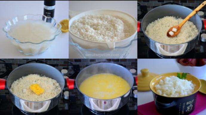 Herkesin Yapamadığı Tane Tane Pirinç Pilavının Püf Noktaları