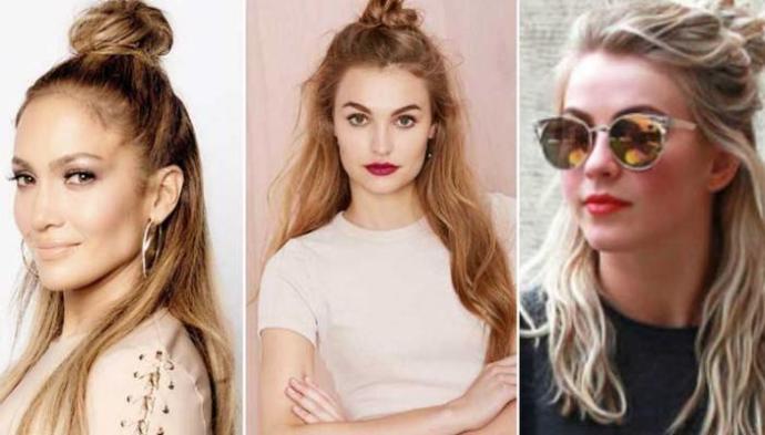 Her Tarza Uyum Sağlayabilen Saç Modeli: Yarım Topuz!